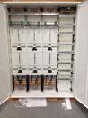 F-tronic Zählerschrank 6x 3.HZ Zählerfeld + 1x Verteilerfeld mit APZ, 4-feldrig, Bauhöhe: 1400mm